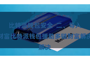 比特派钱包安全 二、导入财富比特派钱包援助多链财富解决