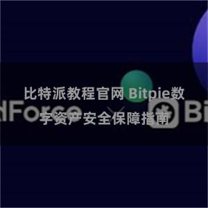 比特派教程官网 Bitpie数字资产安全保障指南