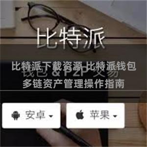 比特派下载资源 比特派钱包多链资产管理操作指南