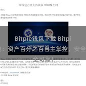 Bitpie钱包下载 Bitpie钱包：资产百分之百自主掌控，安全可靠！