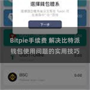 Bitpie手续费 解决比特派钱包使用问题的实用技巧