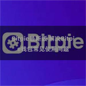 Bitpie最新版 解决Bitpie钱包常见使用问题