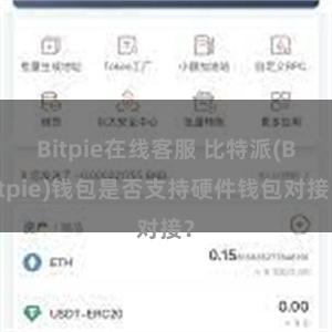 Bitpie在线客服 比特派(Bitpie)钱包是否支持硬件钱包对接？