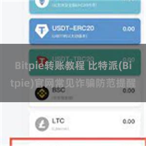 Bitpie转账教程 比特派(Bitpie)官网常见诈骗防范提醒