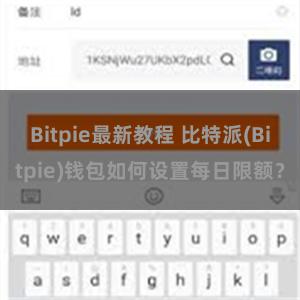 Bitpie最新教程 比特派(Bitpie)钱包如何设置每日限额？