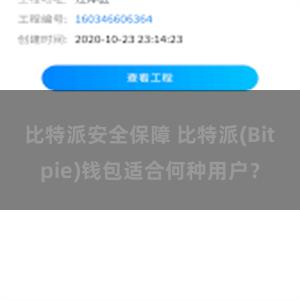 比特派安全保障 比特派(Bitpie)钱包适合何种用户？