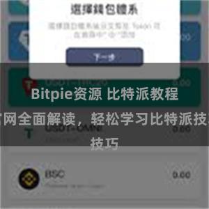Bitpie资源 比特派教程官网全面解读，轻松学习比特派技巧