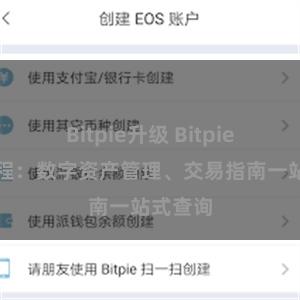 Bitpie升级 Bitpie官网教程：数字资产管理、交易指南一站式查询